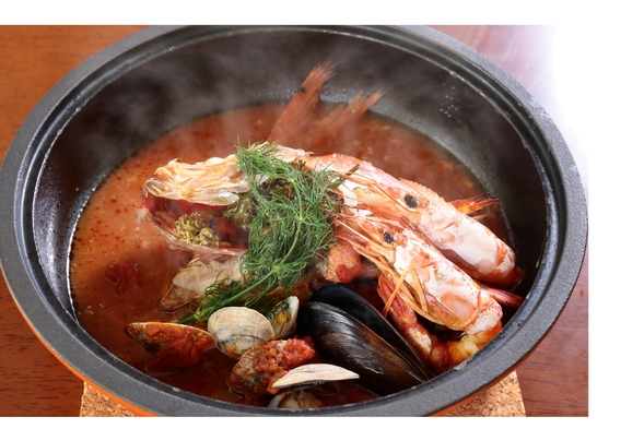 【かざみどり特製】金目鯛の鉄鍋焼きプラン